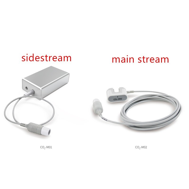 Respiratory Gas CO2 Capnograph ETCO2 Module SideStream For Patient Monitor