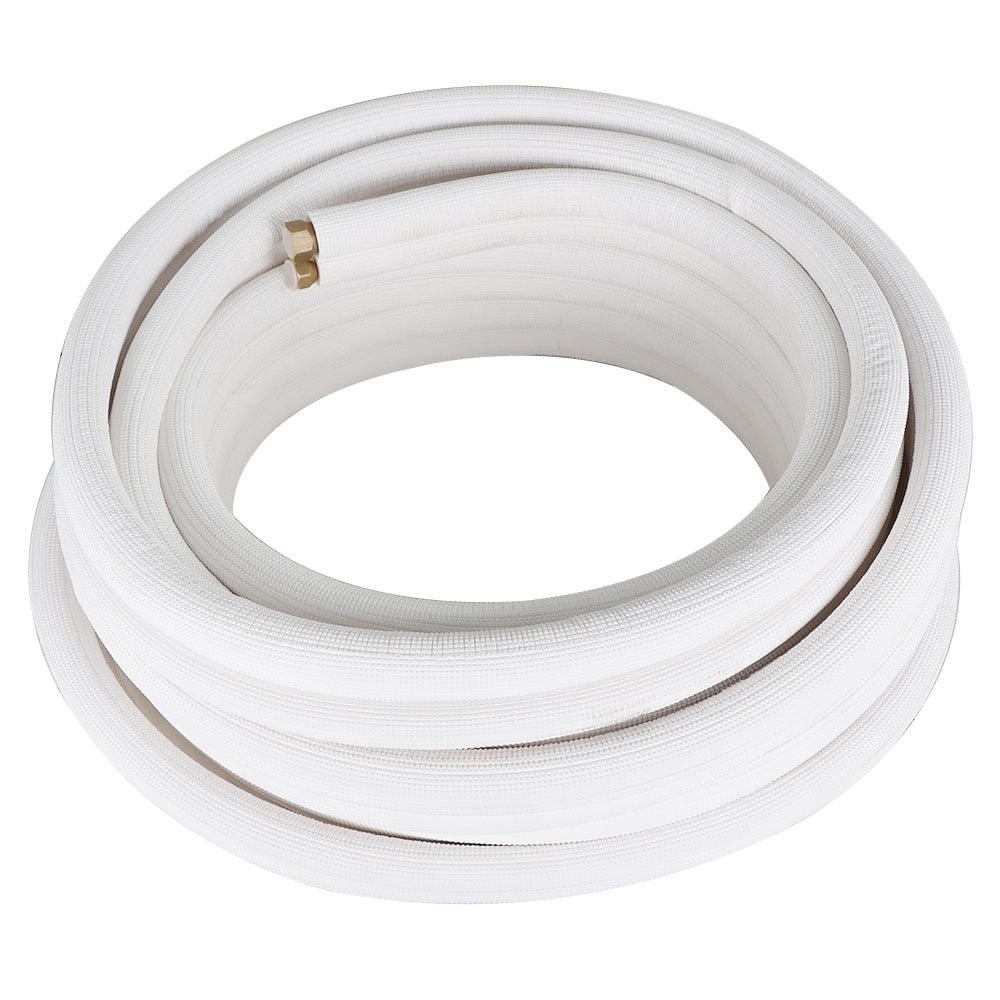 50FT Mini Split Line Set 3/8″ & 5/8″ Install Kit For Mini Split Heat Pump System