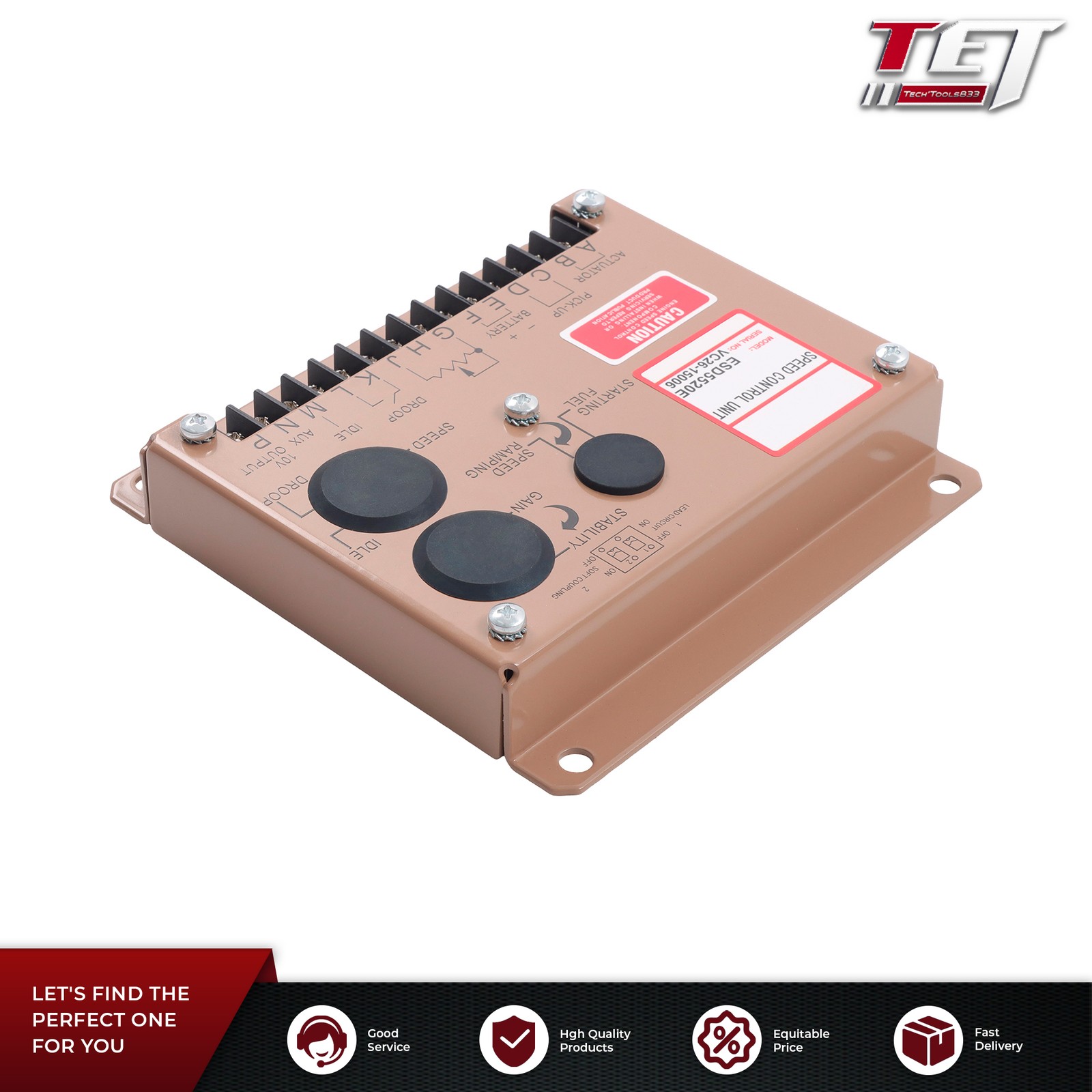 For Generator Set Control Engine Speed Governor Controller ESD5520E