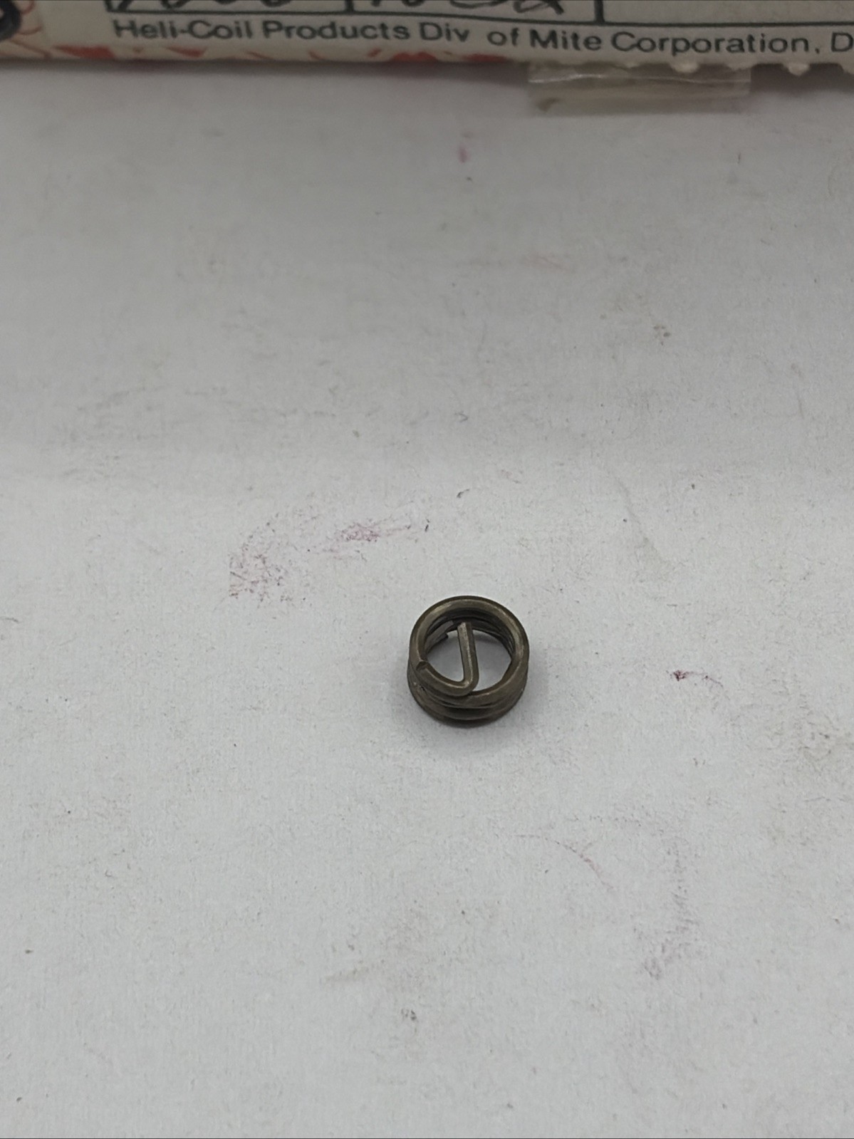 QTY 25 HELI-COIL 3591-3CNY0190 MS21209-F1-10 #10-32 UNF 1D Tanged Locking