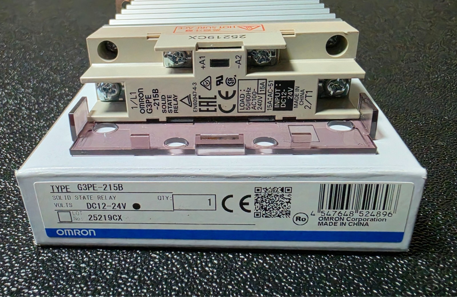 OMRON G3PE-215B Solid State Relay