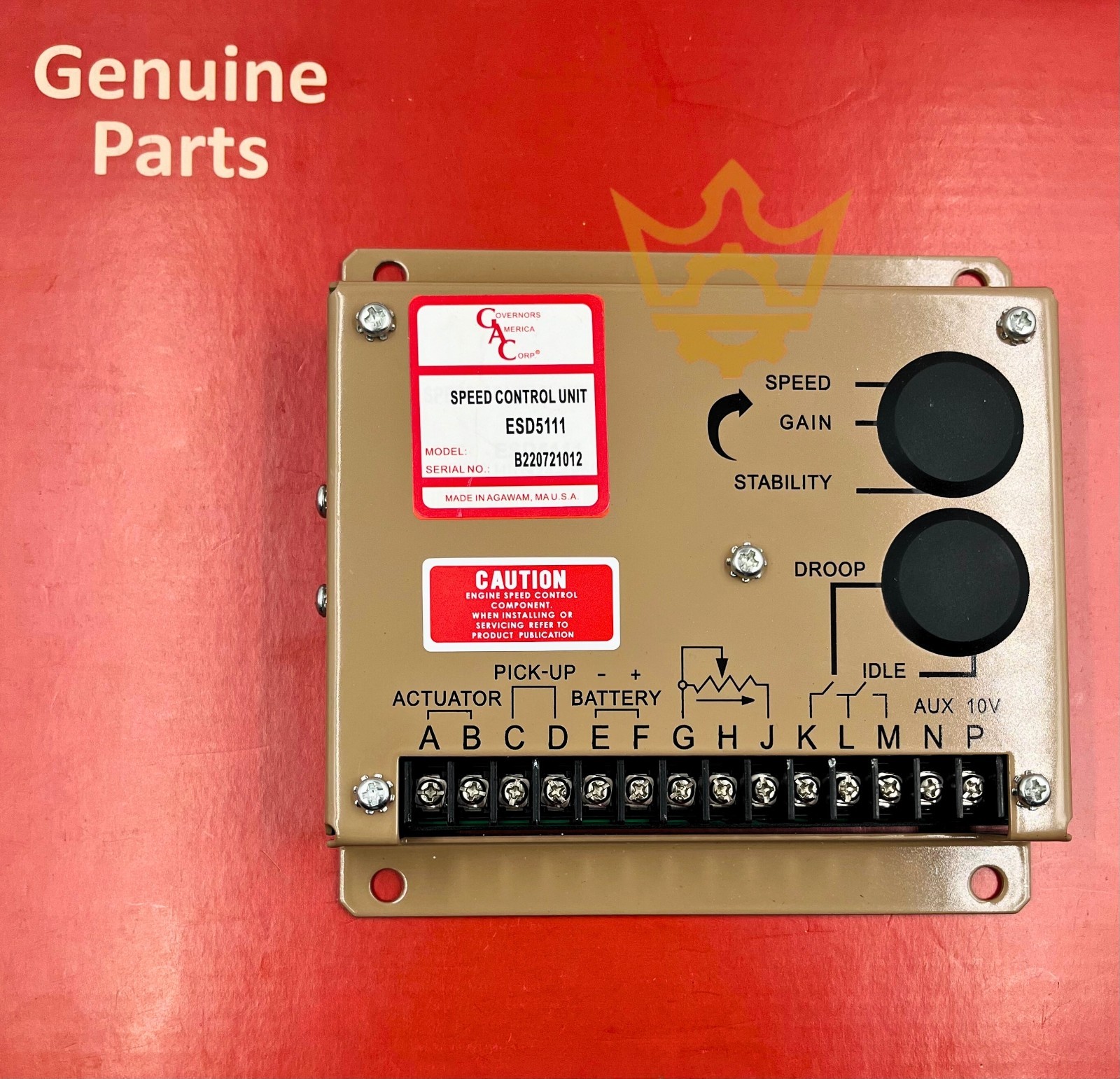 GAC ESD5111 Speed Control Unit, For Generator / Genset