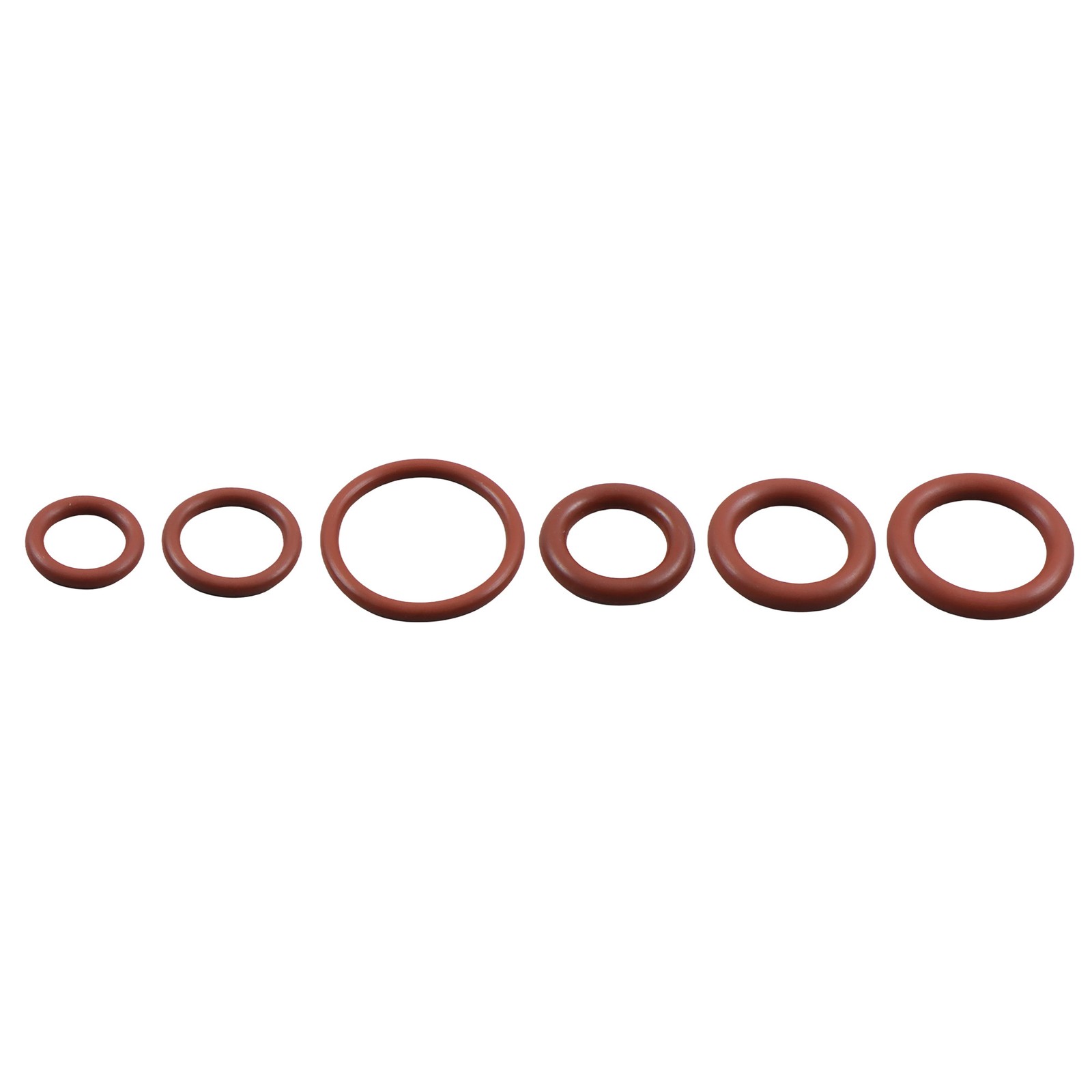 180 Pcs O-Ring Brown Metric FKM O-Ring Kit Fit High Heat Applications with Box