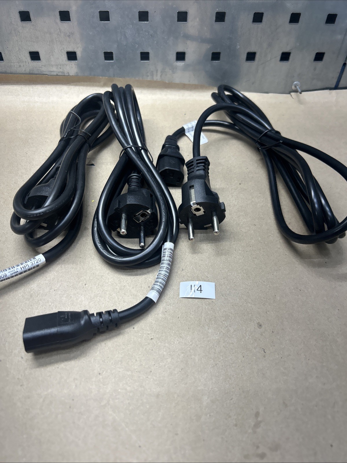 (3) HPI 3720 100614-009 European 2 prong Power Cable Cord 6ft Fast Shipping!