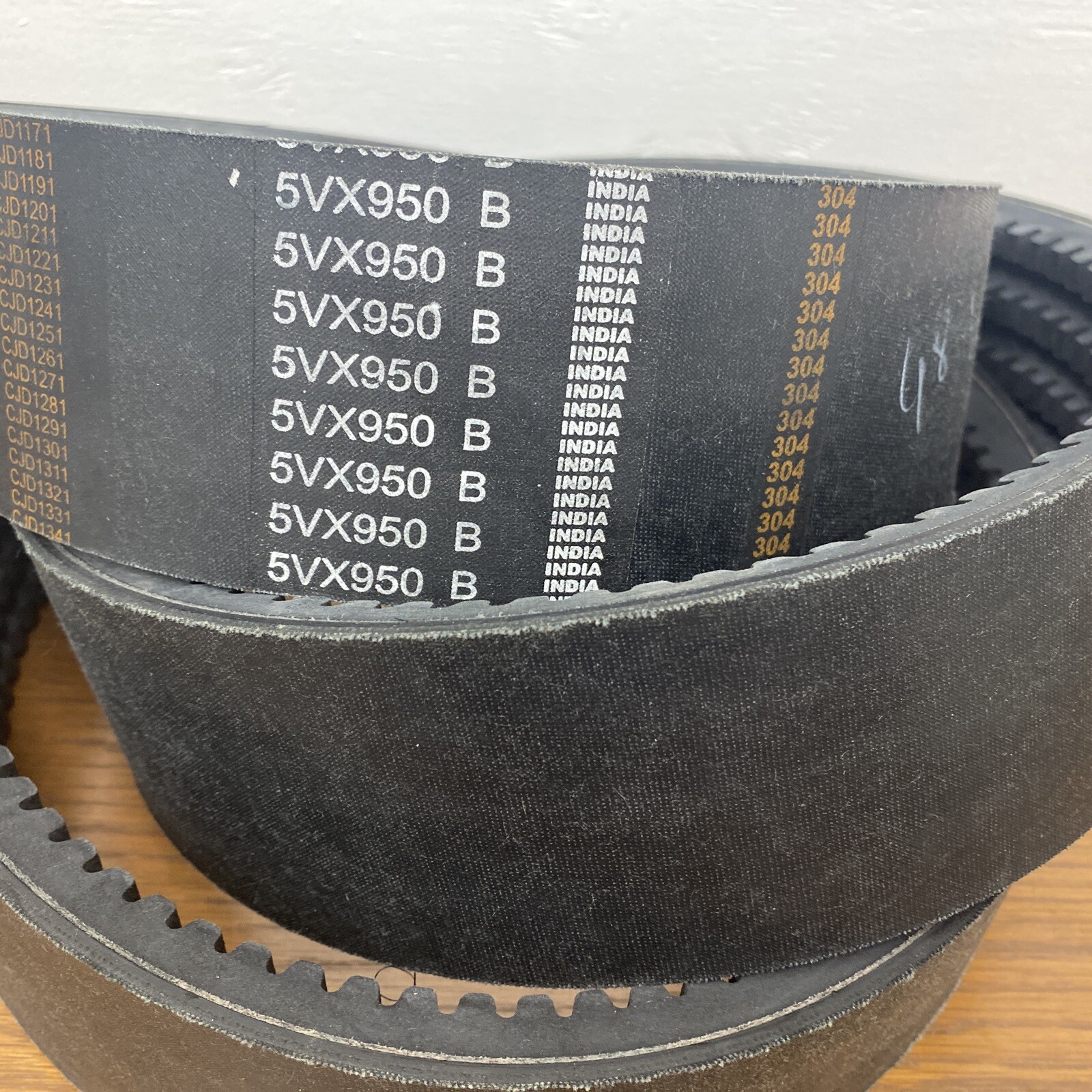 Belt 4 5VX950 Banded Cogged V Belt Made In