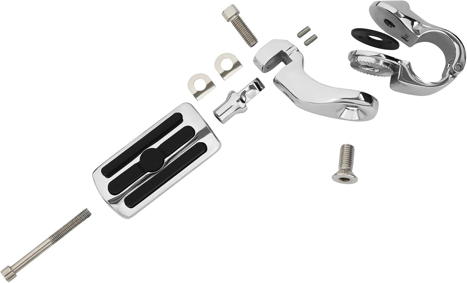 1.25″ Highway Foot Pegs Harley Touring Road King Street Glide Electra Glide Dyna