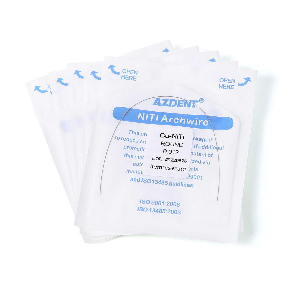 Dental Orthodontic Copper Cu-Niti Wires Arch Wires Rectangular Round Damon Stop