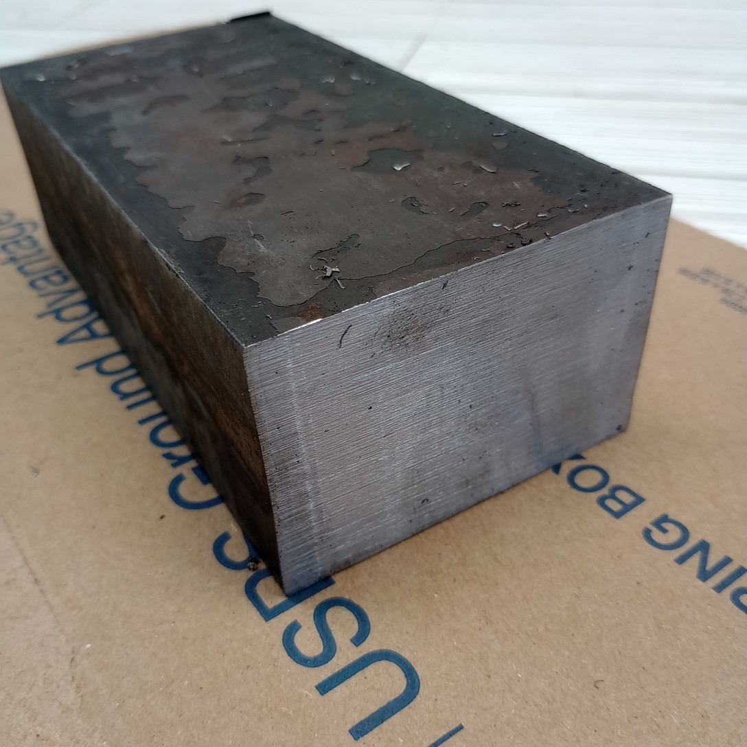 2″ X 6″ X 8.5″ Steel Plate Forging Plate Blacksmith Bench Hammer Plate Grade A36