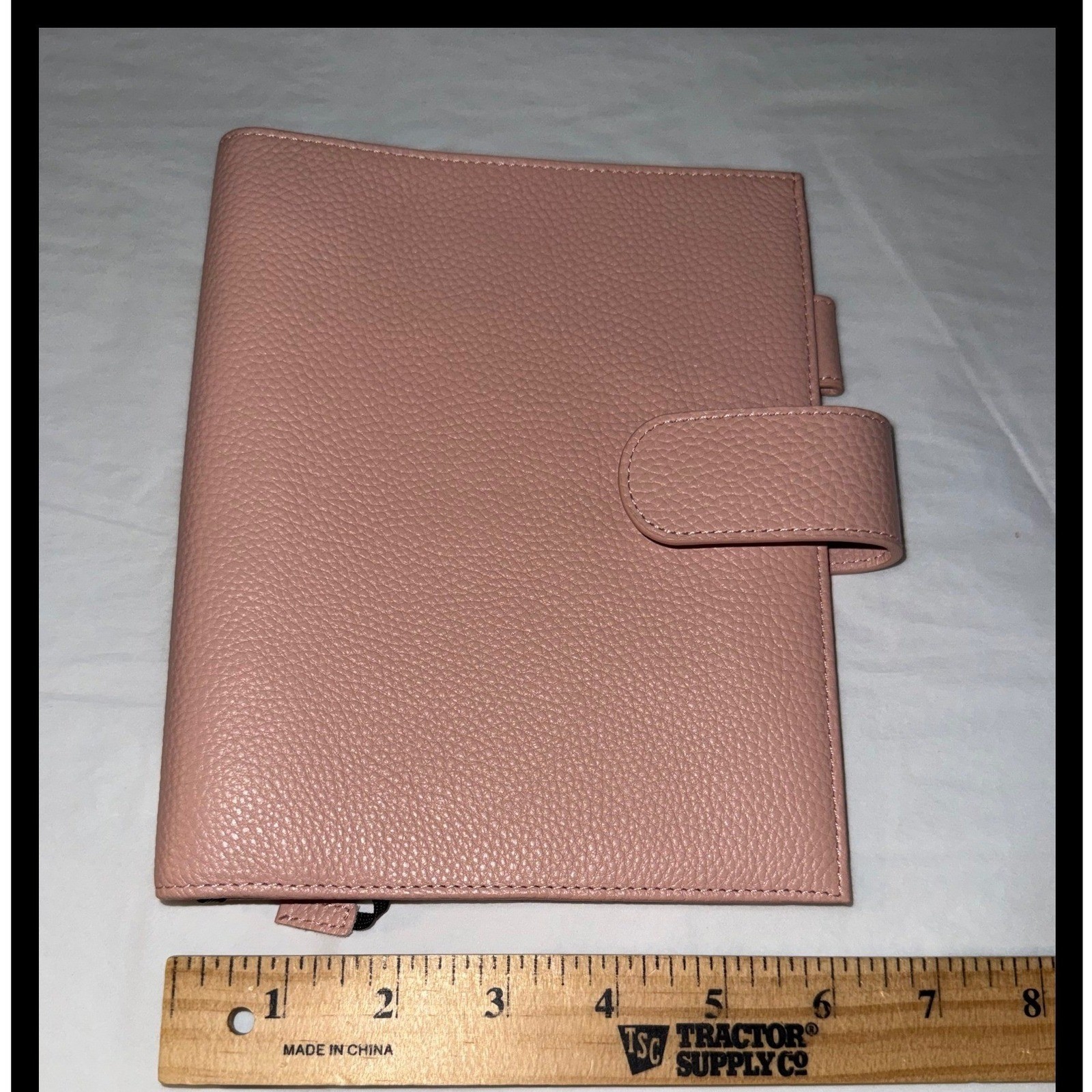 Moterm Planner Cover A5 Pink Pebbled Leather Fits Hobonichi Cousin Stalogy