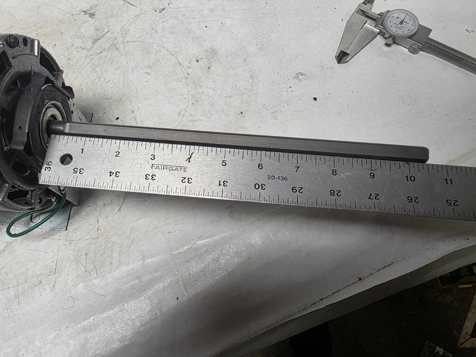 Century Cat 9474 1ph 1075 RPM 1/15 hp 42Y Fr. 115v. 4 Speed Motor