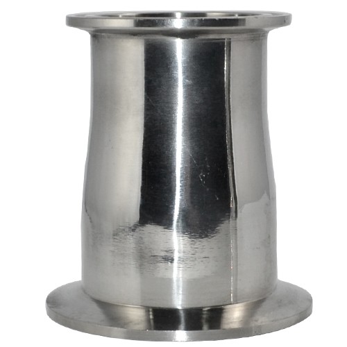3.5″ to 3″ in Sanitary Pipe Reducer Tri Clamp Ferrule End Stainless Steel 316