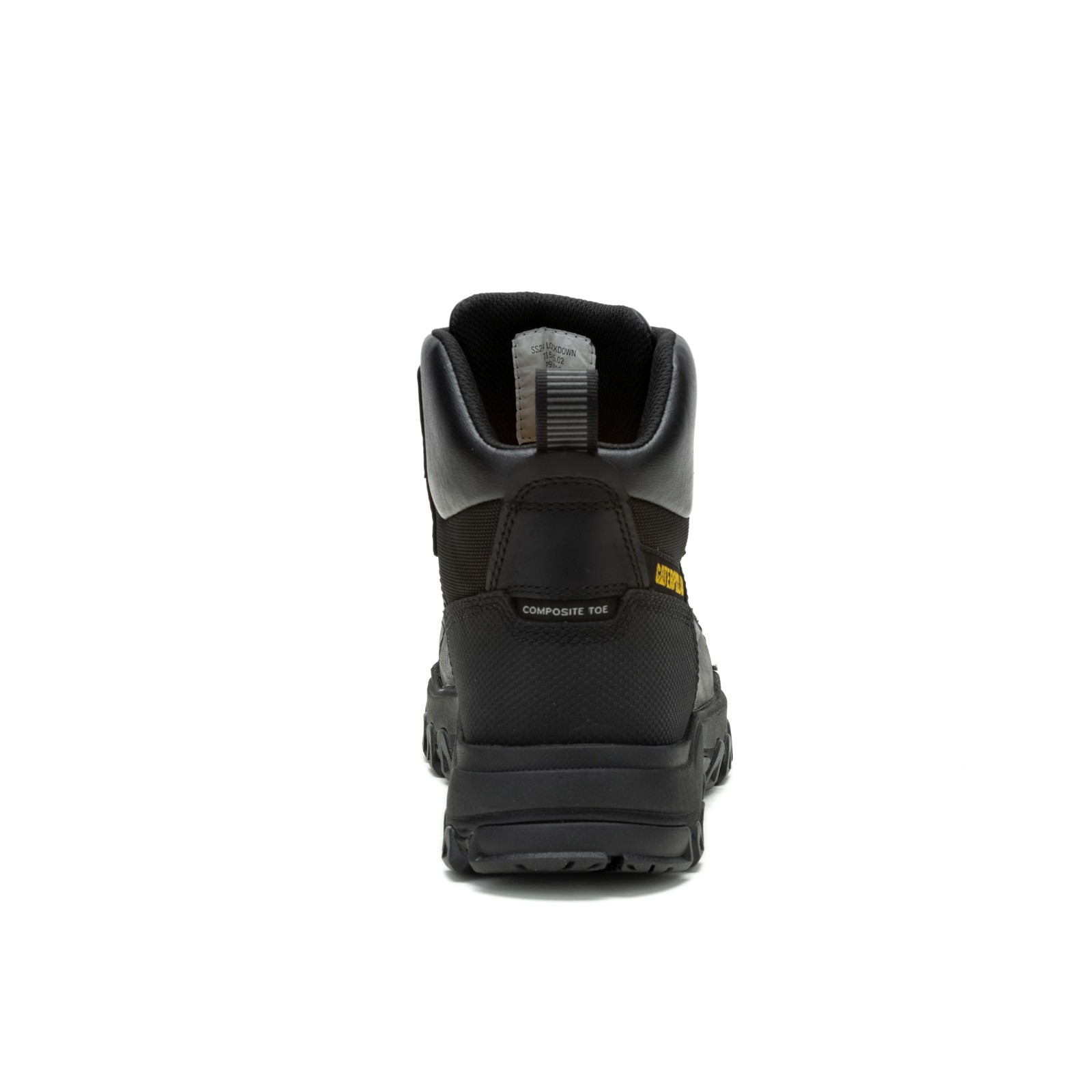 Caterpillar Threshold Rebound Composite Toe WP Mens Black Wide Work Boots