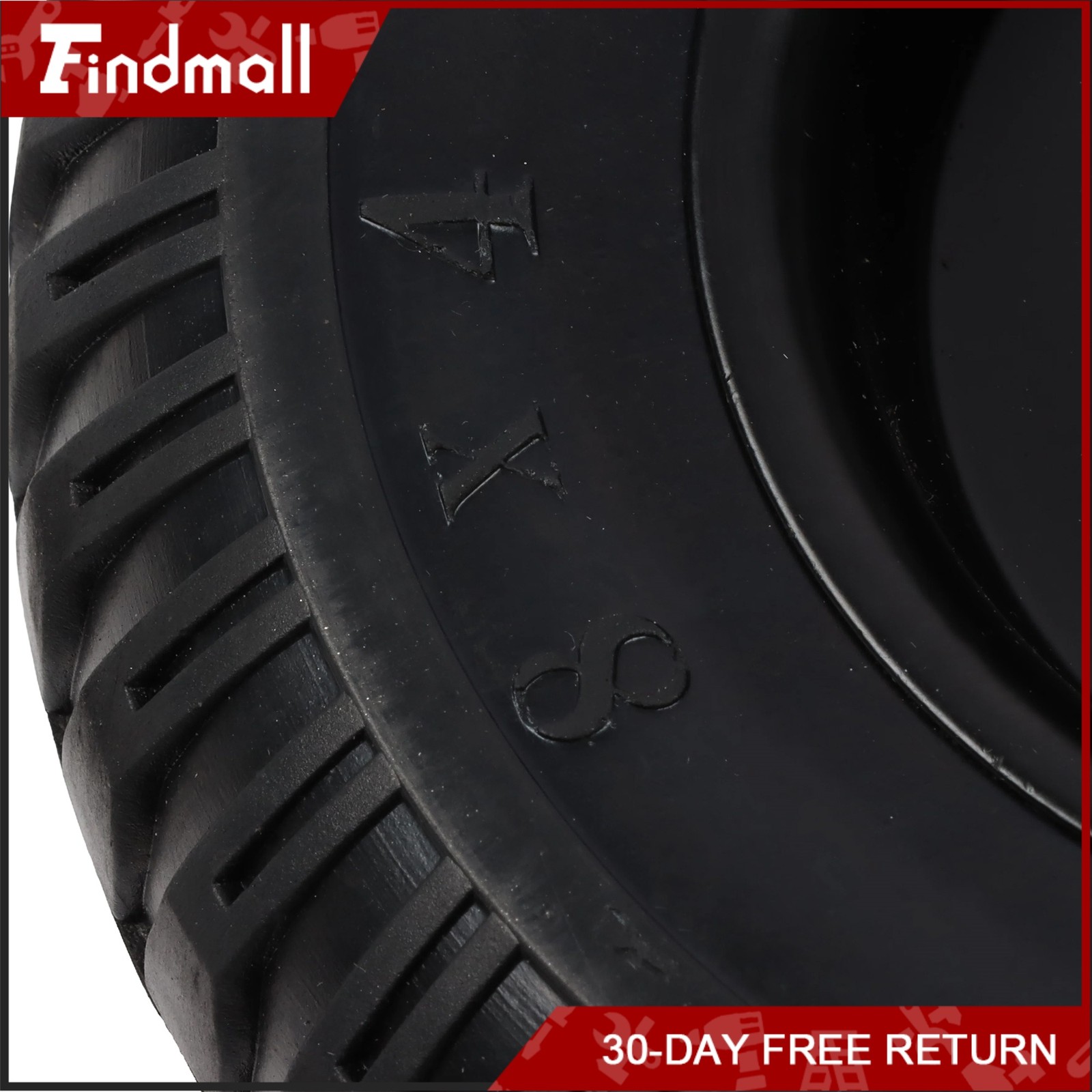 Findmall 2 Pcs Heavy Duty 8″ Gate Wheel For Metal Tube Gate 400Lbs Rubber Wheel