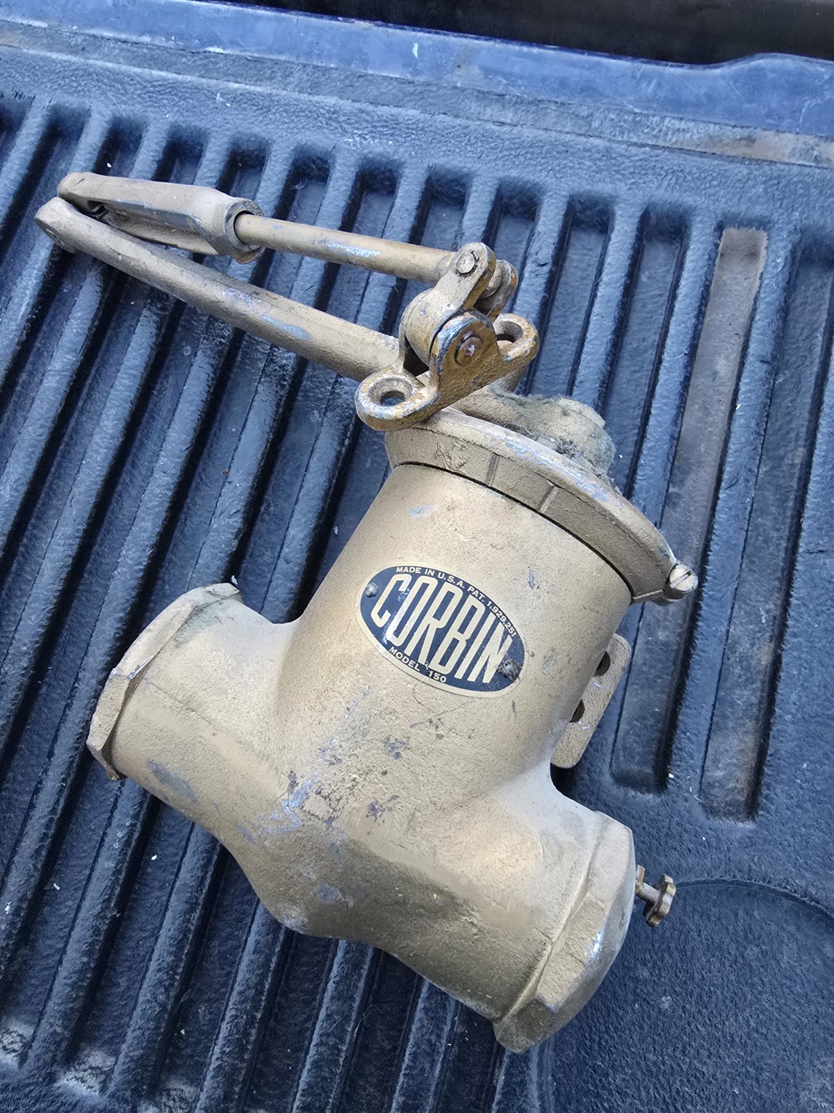 Corbin Model 150 Self-Closing Antique Commercial Door Closer, Bronze Metal Body