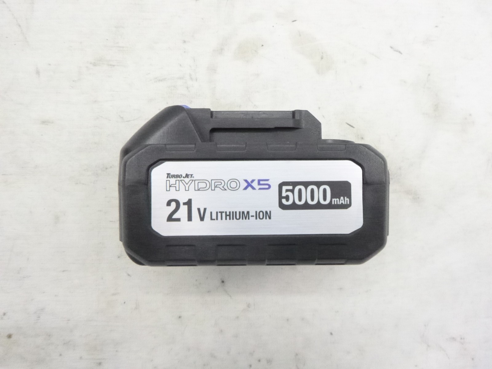 Turbo Jet HydroX5 5000mAh 21V Lithium-Ion Rechargeable Battery IMR18650