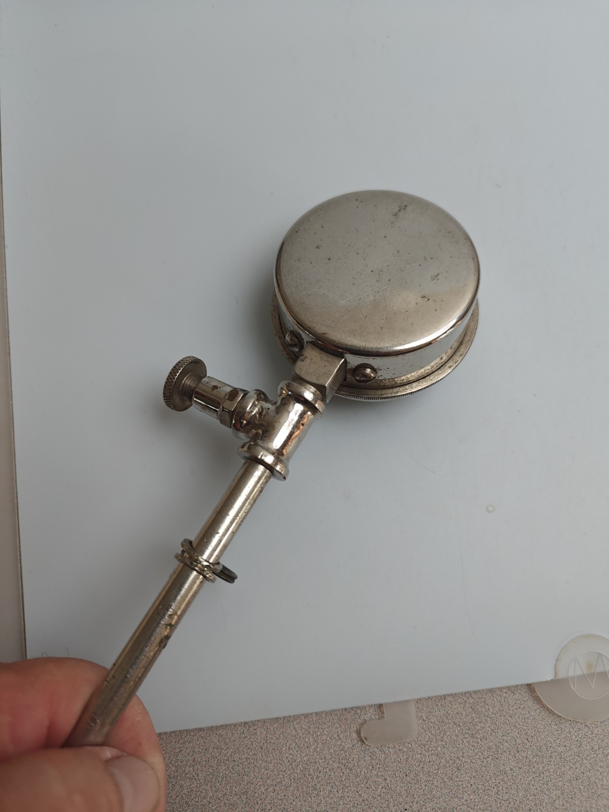 Ashcroft Carbonation Gauge 3″ Range: 0-110# Test Valve. Bridgeport Conn. U.S.A