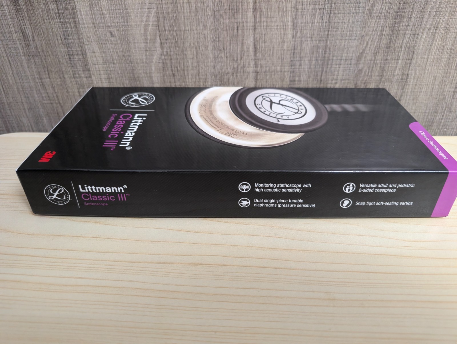 3M Littmann Classic III Stethoscope – NEW – Color, Red, Blue or Black