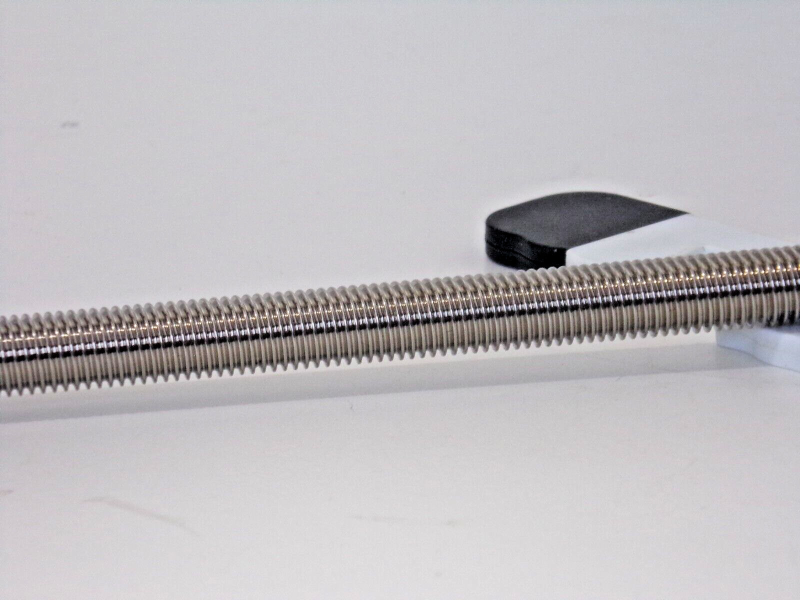 Linear Lead Screw with Anti Backlash Nut, Travel: 10″ Lead: 0.07″ T: 0.42″