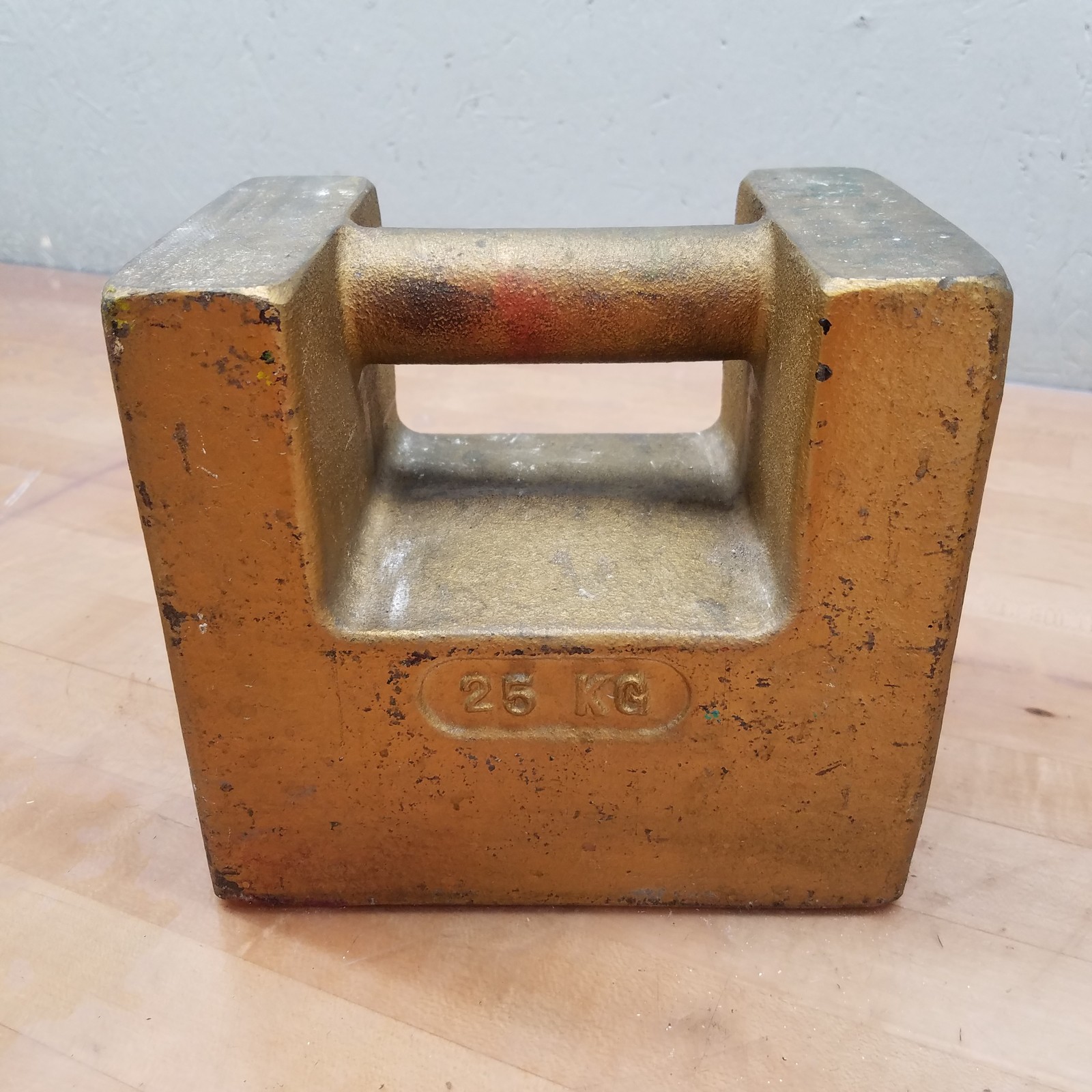 Unbranded 25KG (55LB) Calibration Cast Iron Weight – USED