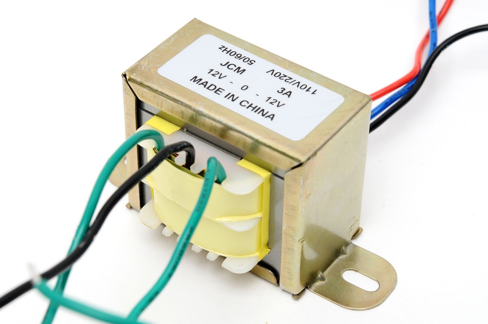 110/220VAC to 24VAC 3000mA 3A Center Tap Power Transformer 12V-0-12V 24VAC 12Vx2
