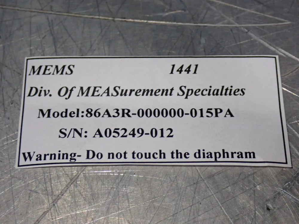 MEASUREMENT SPECIALTIES LEVEL MASTER SENSORS 86A3R-000000-015PA