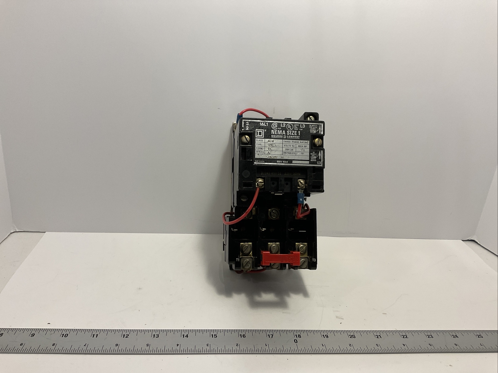 Square D Open Starter Nema Size 1 CLASS 8536 ,SCO3,SERIES B, 31041-400-51