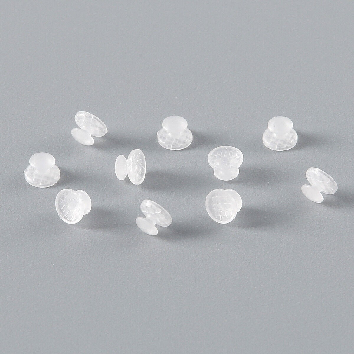 Dental Orthodontic Ceramic Lingual Buttons Round Rectangular/Round with hook