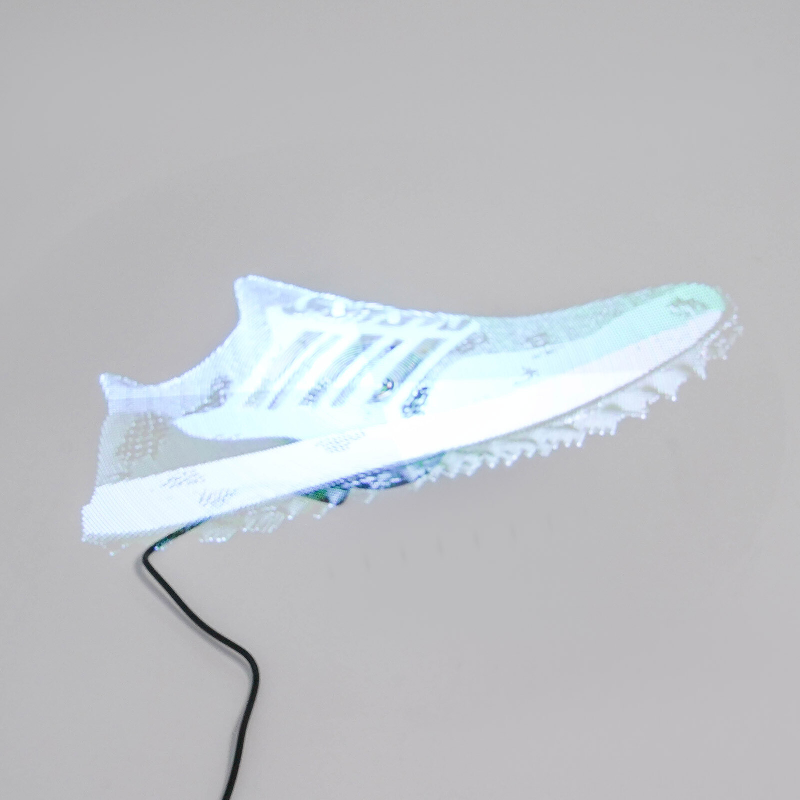 3D Holographic Projector 244-LED Hologram Fan Advertising Player Kit w/Control