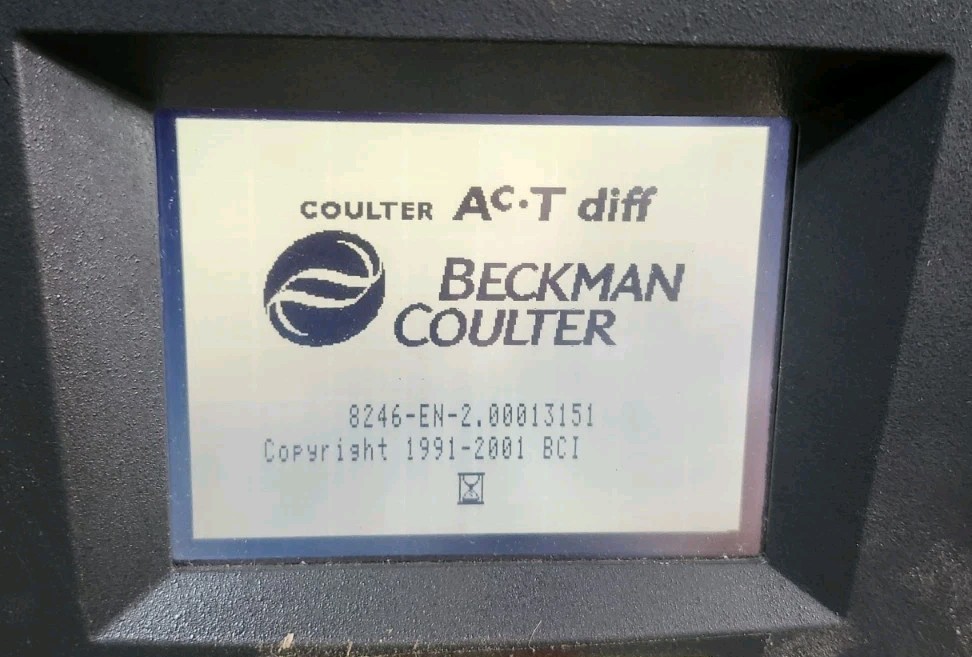 Beckman Coulter Act-diff machine 2017 Model Parts Unit