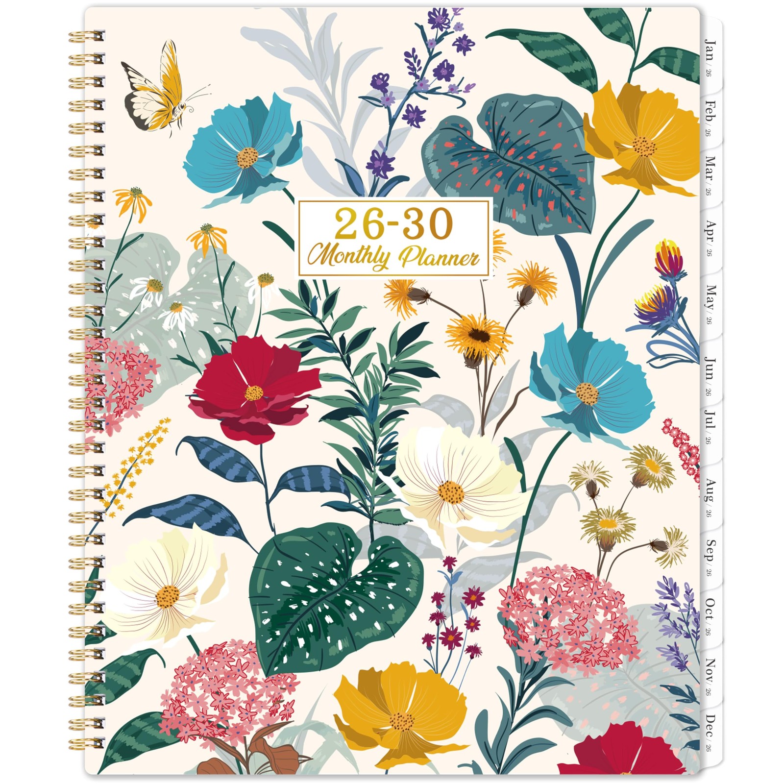 2026-2030 Monthly Planner – 5 Year Monthly Planner/Calendar 2026-2030, JAN. 2