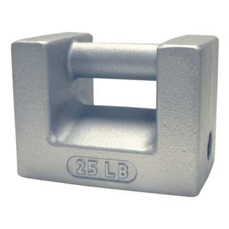 Rice Lake Weighing Systems 12833 Calibration Weight, 25 Lb. Nominal Mass