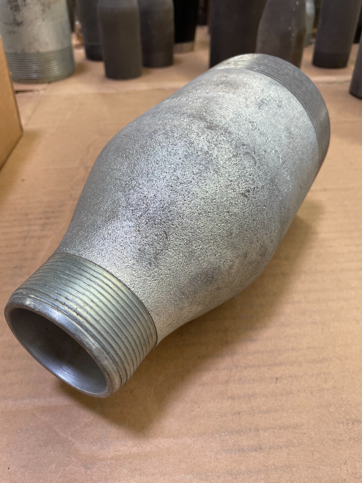 SWAGE NIPPLE 4″ x 2″ Schedule 80 Concentric Thread Both End A234 WPBN SP95 *USA*