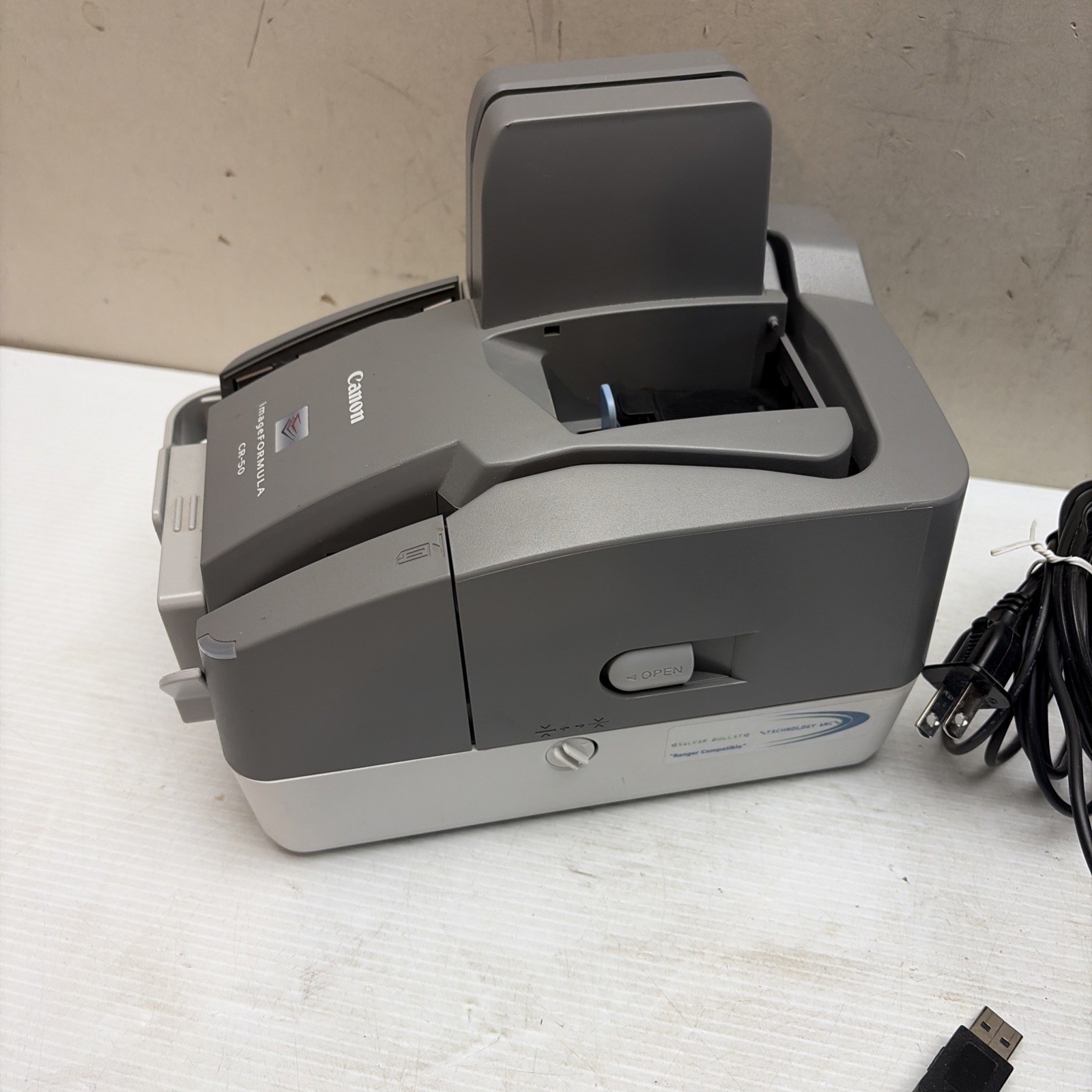 Canon ImageFormula CR-50 Check Scanner