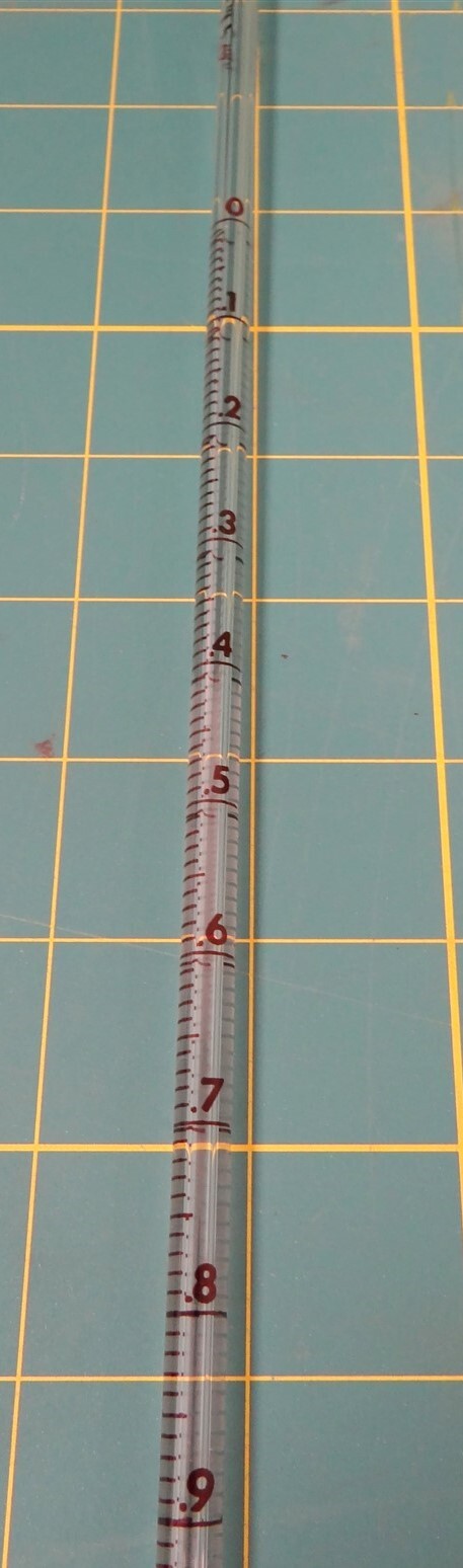 Kimble Chase 37034A-11100 Serological Pipet Capacity: 1 in 1/100mL BOX OF 18