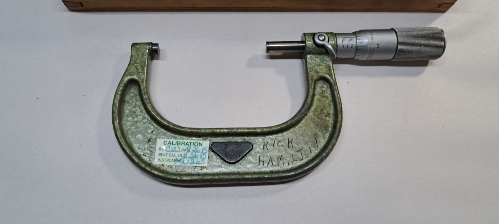 Mitutoyo 103-115 Mechanical Outside Micrometer 2-3″ Range .0001″ W/CASE (60205)