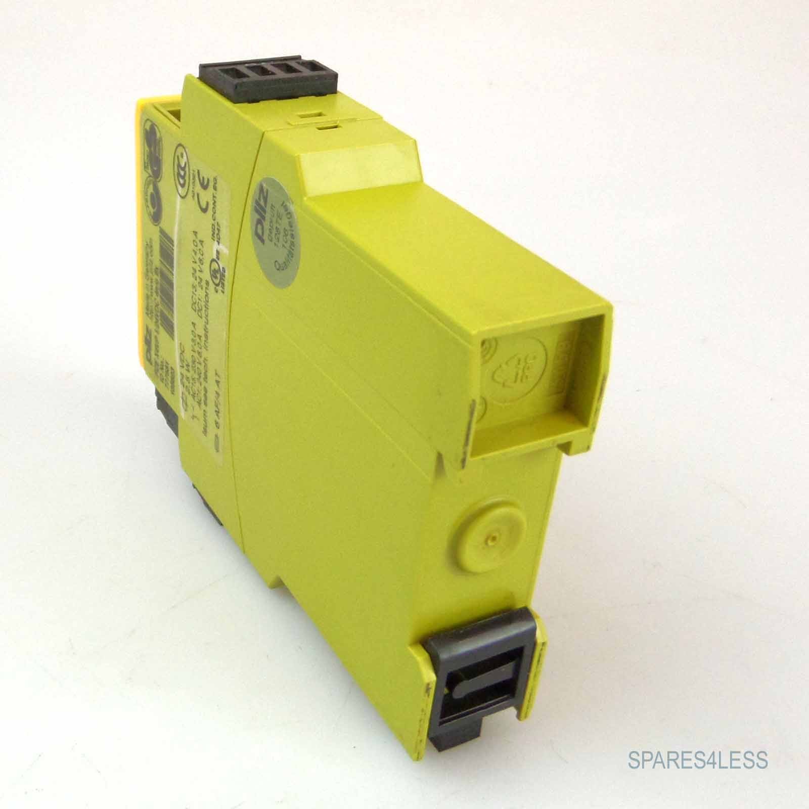 Pilz safety switchgear PZE X4VP 1/24VDC 4n/o fix 777581 GEB
