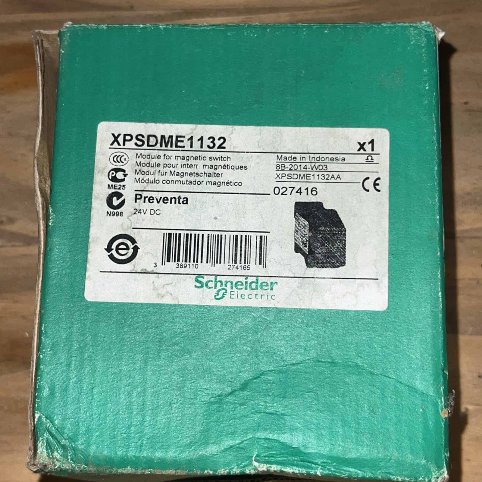 SCHNEIDER ELECTRIC XPSDME1132 24VDC 1.5A NSNP