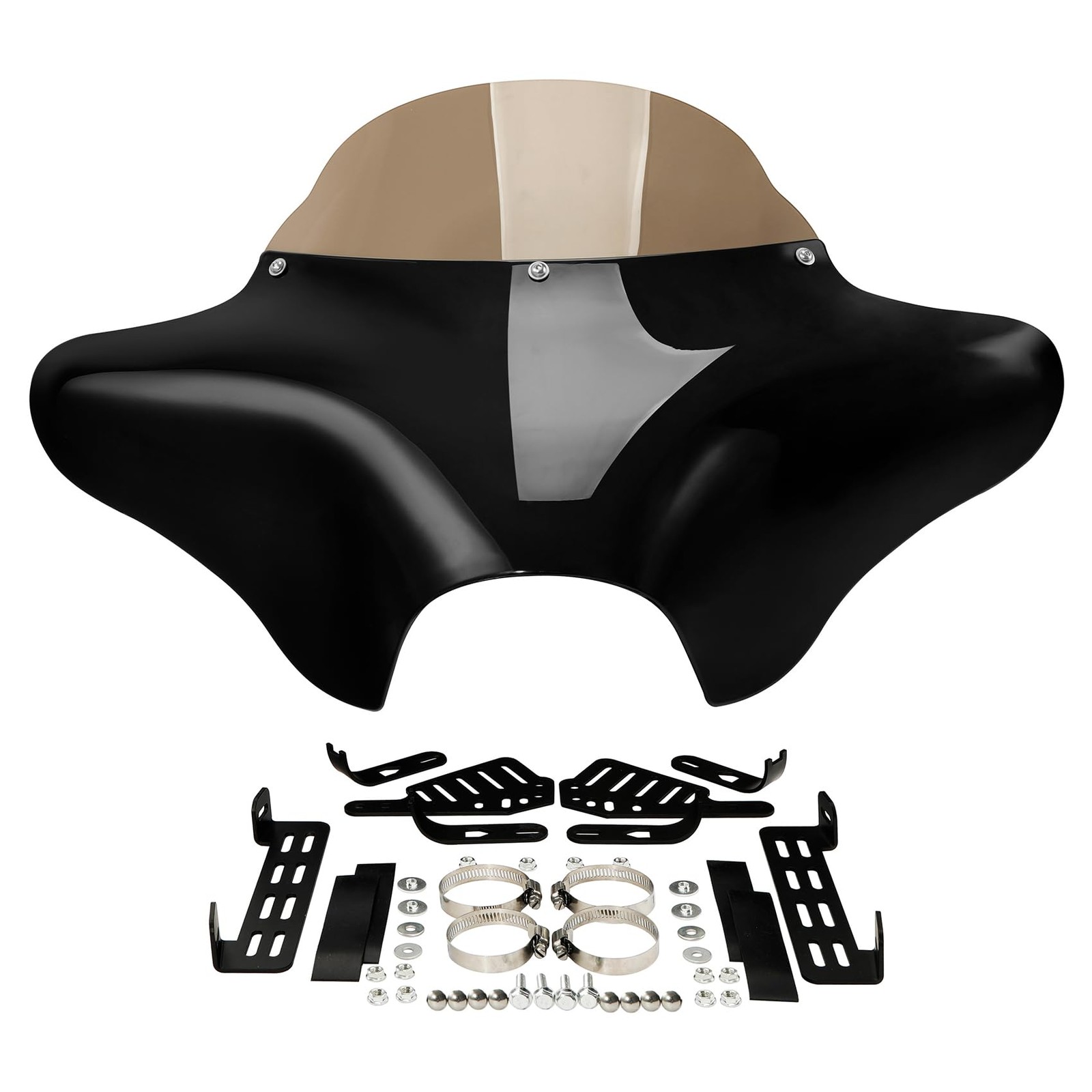 Batwing Fairing Windshield Fit Softail Fatboy Heritage VStar 1100/650 Blvd Dyna