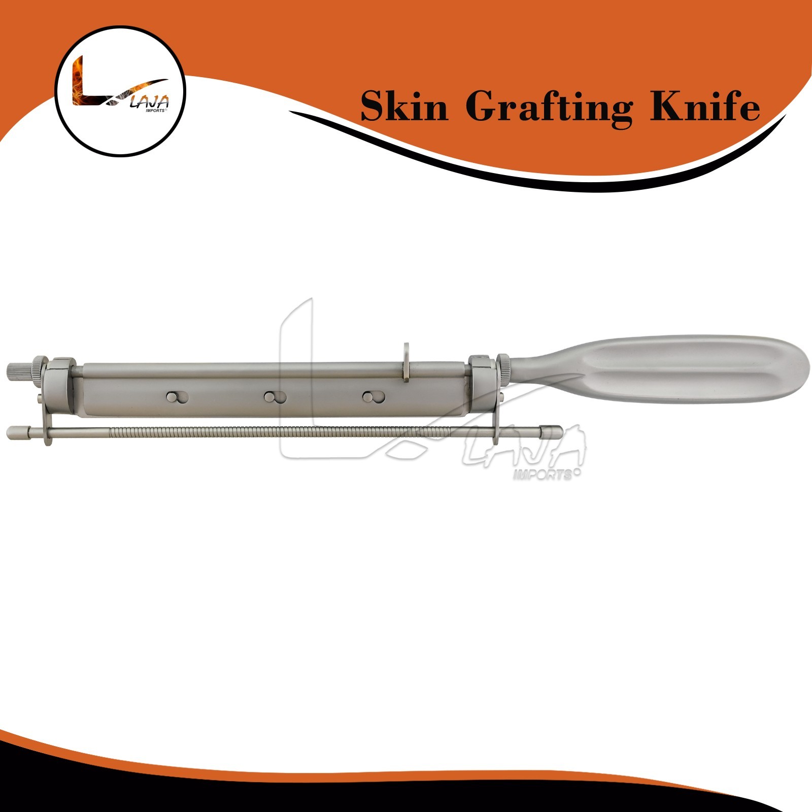 Humby Skin Grafting Knife With Blade Orthopedic Surgical In wooden Box GM-01