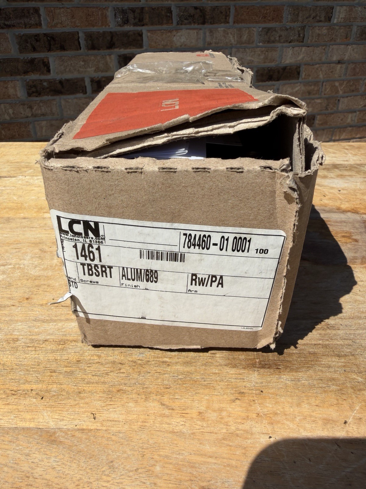 LCN 1461 Rw/PA TBSRT Surface Mounted Closer