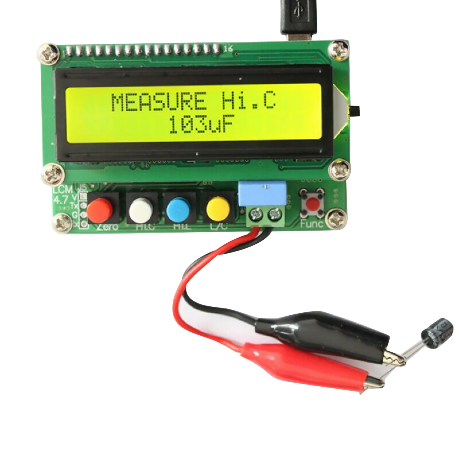 Precision Digital LC100-A LCD High Inductance Capacitance L/C Meter Tester New
