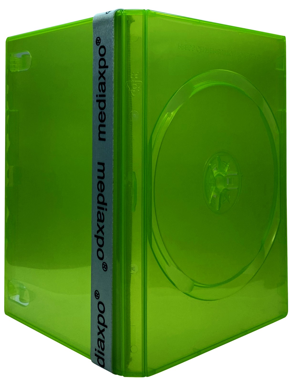 50 STANDARD Clear Dark Green Color Single DVD Cases & 100 OPP Bags
