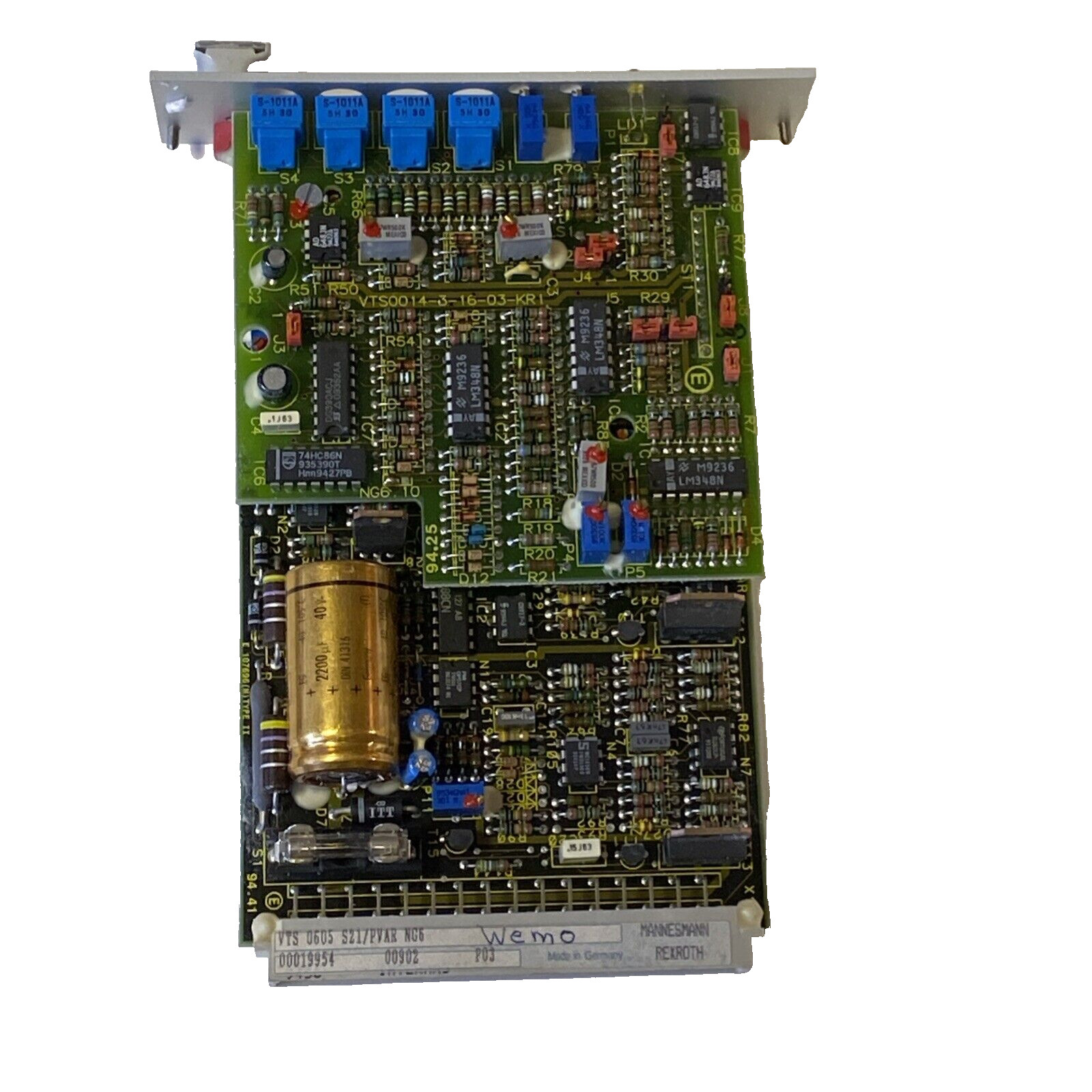 NEW Mannesmann Rexroth VTS-0605-PVAR-NG5 Circuit Board