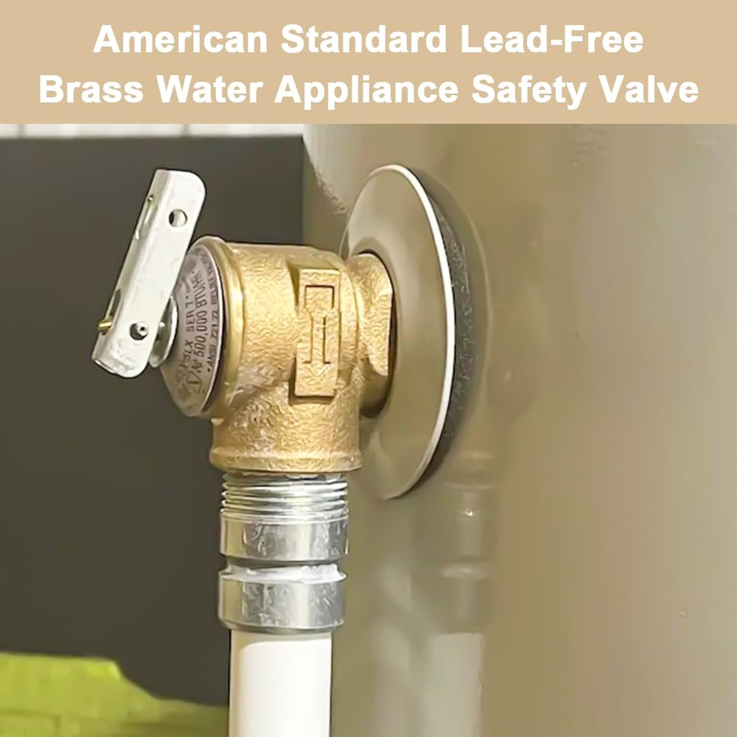 150PSI Temperature and Pressure Relief Valve 3/4″ NPT Threaded, Push to Conne…