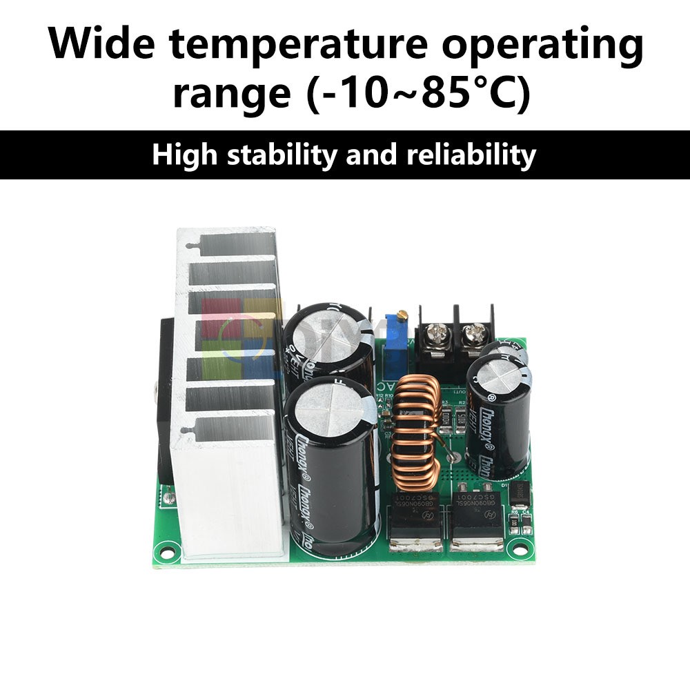 AC 5-25V/DC 8-38V To DC 3.3-32V Buck Power Module Adjustable Voltage Regulator
