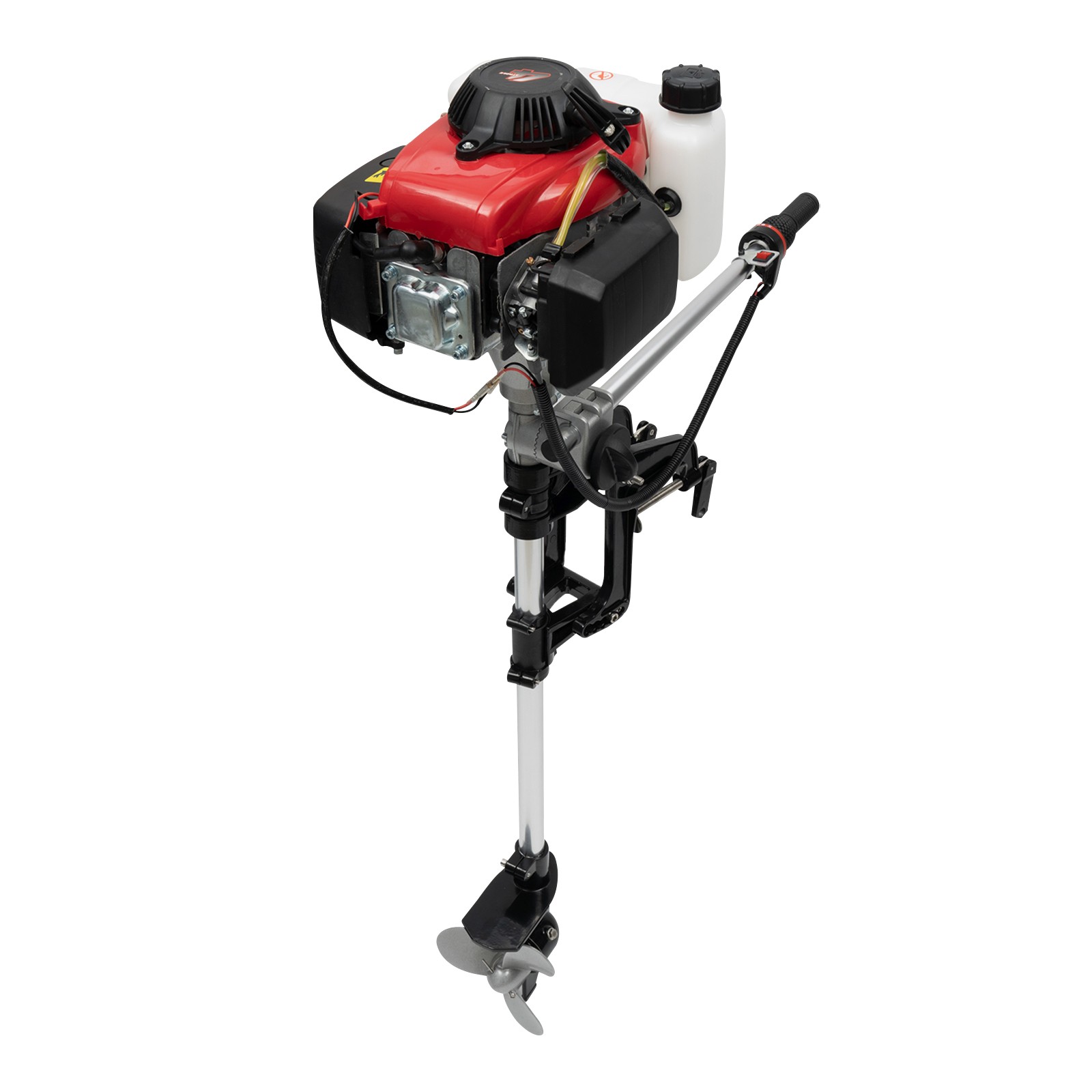 HANGKAI 4HP 4Stroke Heavy Duty Outboard Motor Boat Engine W/Air Cooling System