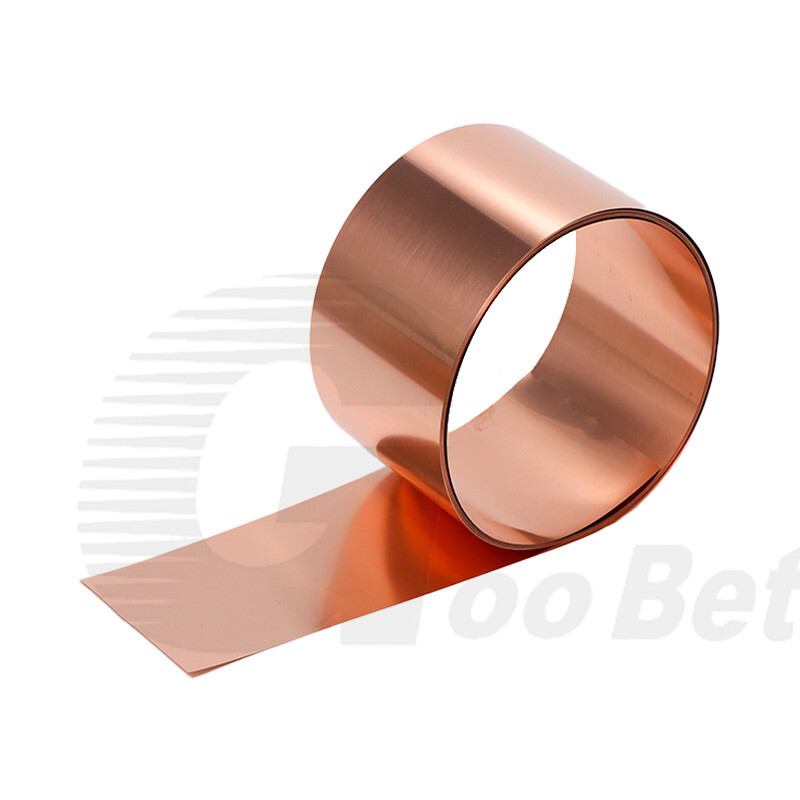 Thickness 1.0mm 99.9% Pure Copper T2 Cu Metal Sheets Foil Plate Strip Band Roll