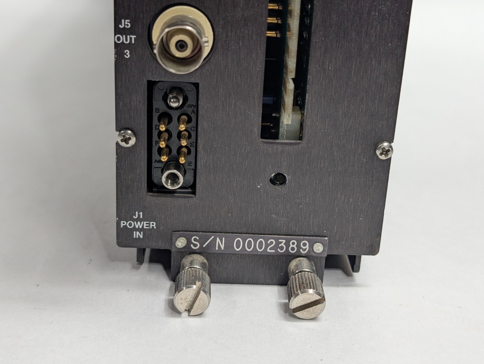 ANDS4810 GE 12 Bit Analog to Digital A/D Converter Test Data Component Equipment