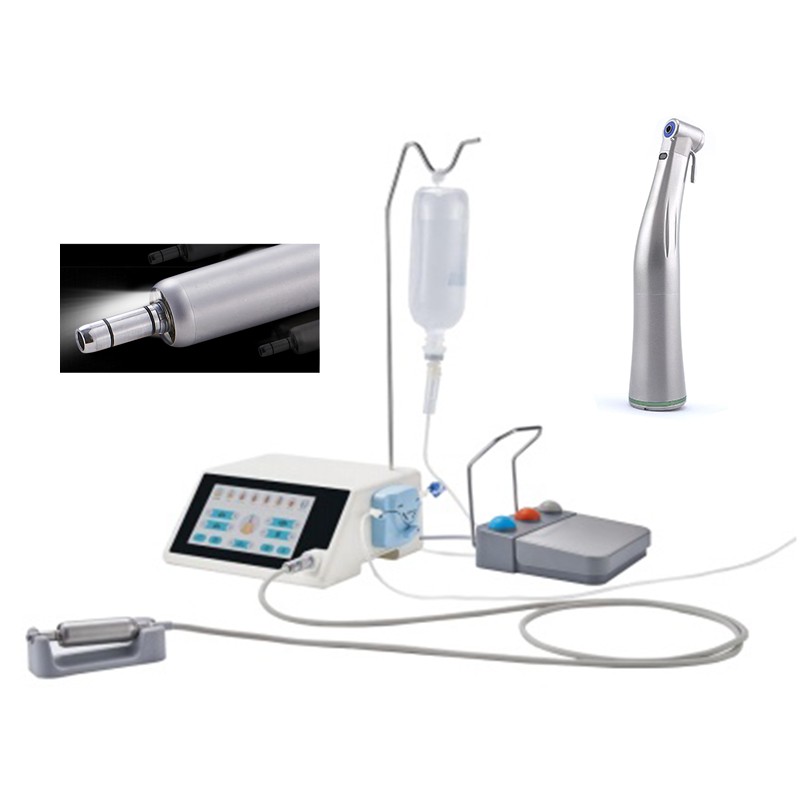 DTA Dental Surgical Implant Motor Brushless Motor+20:1 Reduction Contra Angle