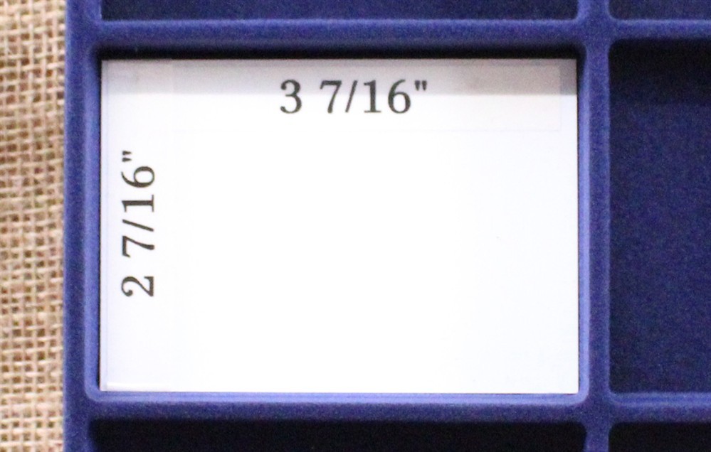 Inserts for “Riker” Style Display Case – 8″x 14 1/2″ Blue, 10 Pocket, Pack of 2
